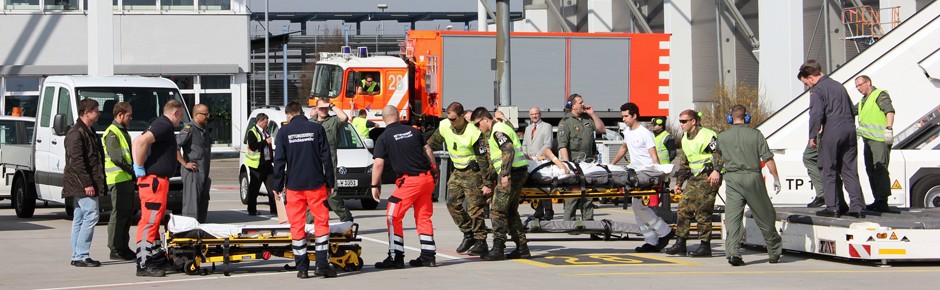 Bundeswehr hilft 17 verwundeten ukrainischen Soldaten