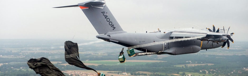 Airbus testet intensiv Absetzmissionen mit dem A400M