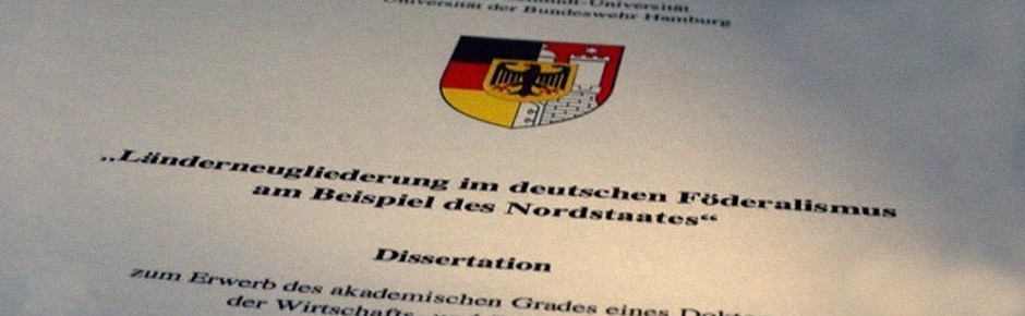 Helmut-Schmidt-Universität erkennt Doktortitel ab