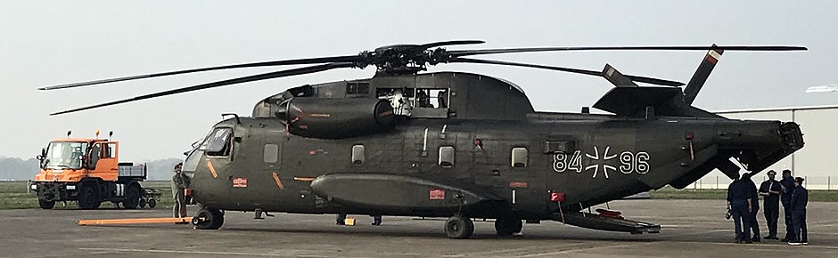 Diepholz: Wartung der CH-53G-Hubschrauber hat begonnen