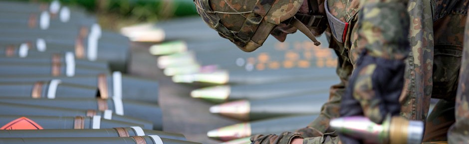 Große Munitionspakete für die Bundeswehr