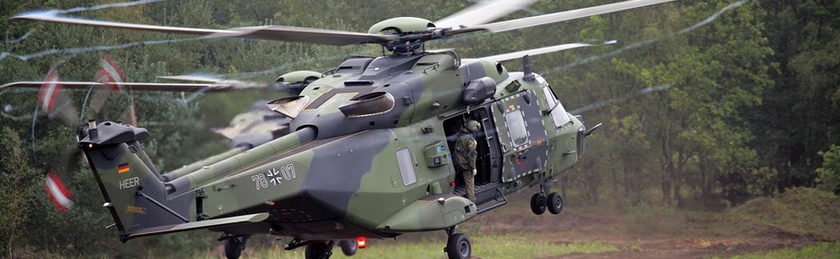 200. Militärhubschrauber NH90 feierlich übergeben