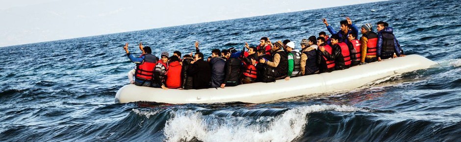 Flucht 2015: Eine Million Menschen kamen übers Mittelmeer