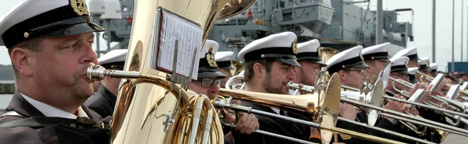 Dienstbeginn für das Marinemusikkorps Wilhelmshaven