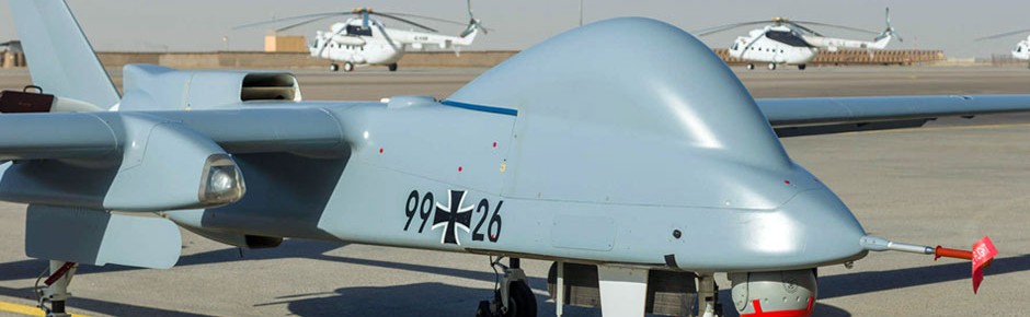 Bundeswehr-Drohne Heron 1 in Afghanistan notgelandet