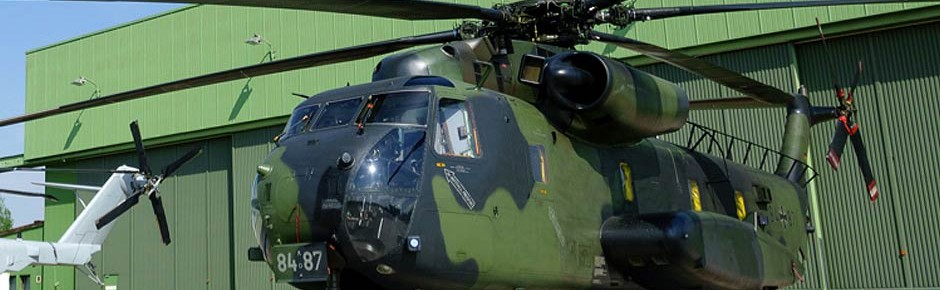 Rheinmetall betreut und wartet jetzt den CH-53G in Diepholz