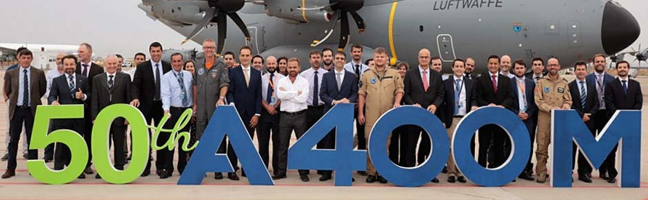 Airbus-Jubiläum: 50. Militärtransporter A400M ausgeliefert