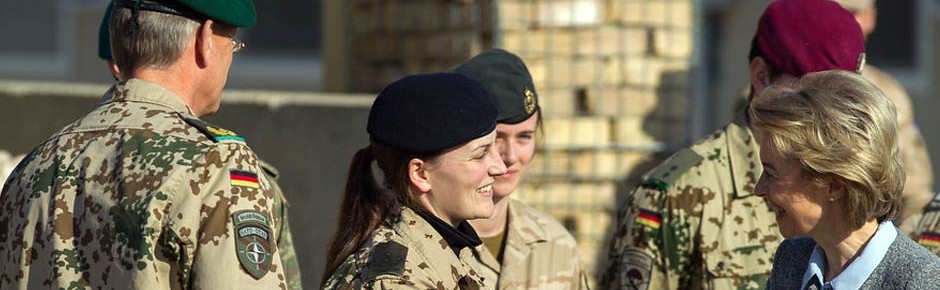Bisher mehr als 8000 deutsche Frauen im Afghanistaneinsatz