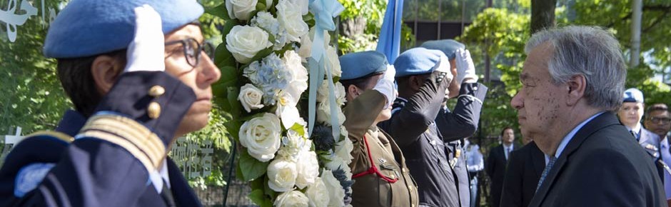 Dank und Gedenken: Internationaler Tag der Peacekeeper