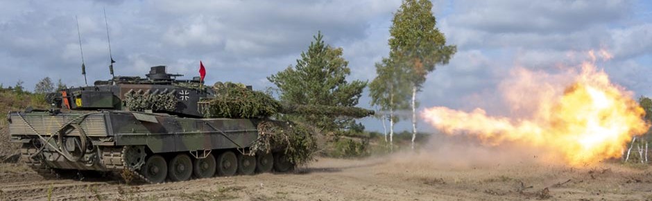 Genug Munition für Kampfpanzer Leopard 2 bis Ende 2028