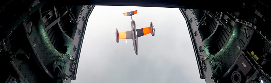 Erstmals ferngelenkte Drohne aus einem A400M gestartet