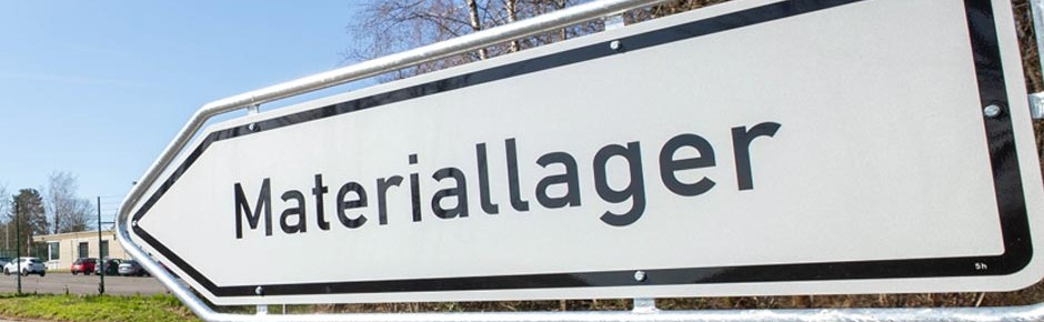 Wiedereröffnung des Materiallagers in Huchenfeld